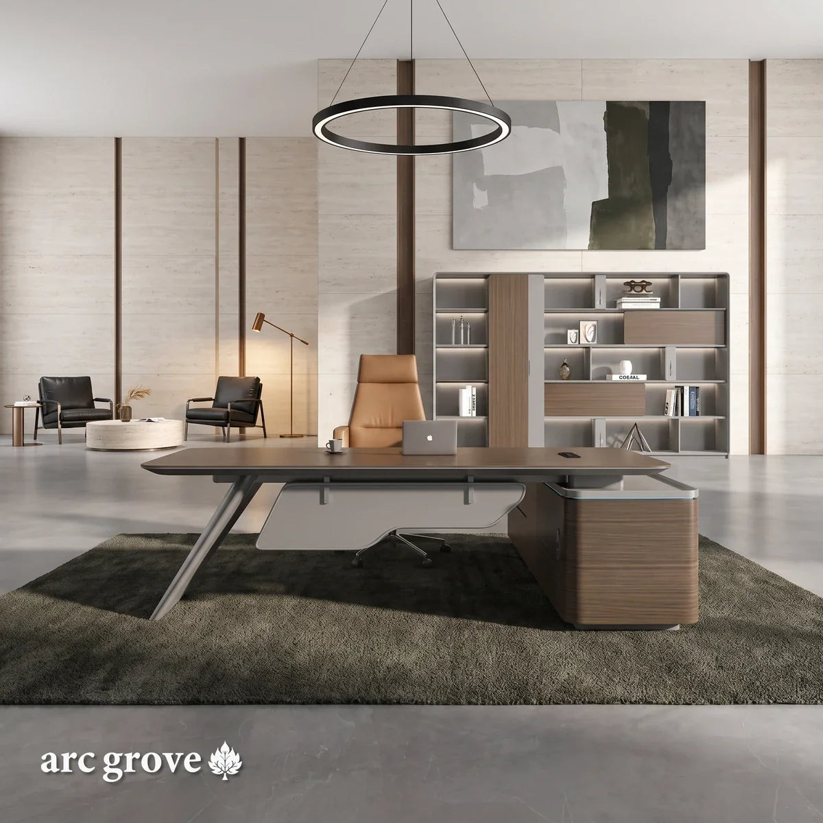 Aldiss · Modern Executive L-Shaped Desk