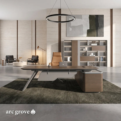 Aldiss · Modern Executive L-Shaped Desk