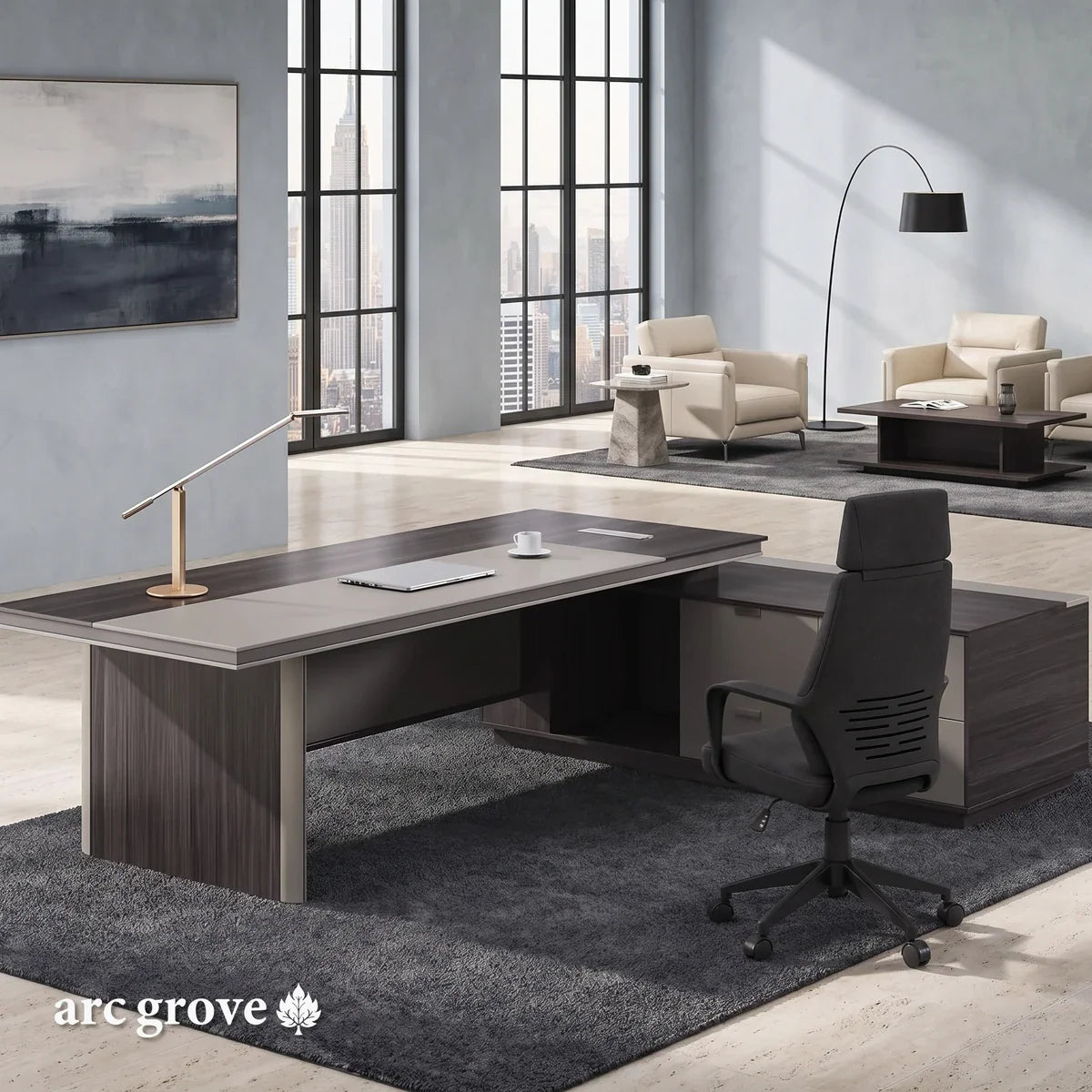 Allard · Modern L-Shaped Executive Desk