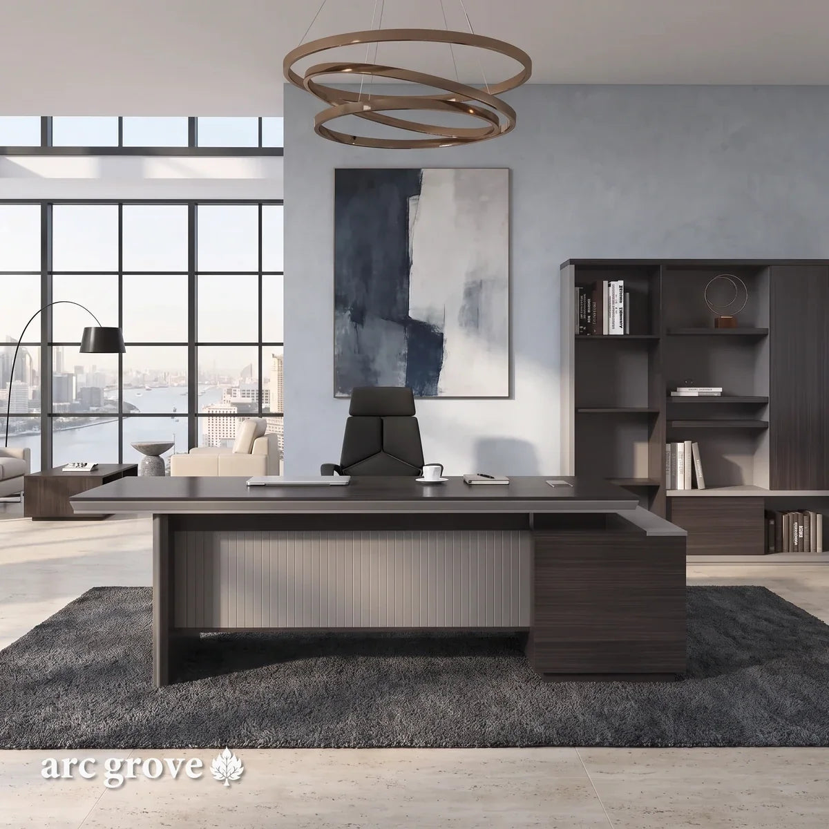 Allard · Modern L-Shaped Executive Desk