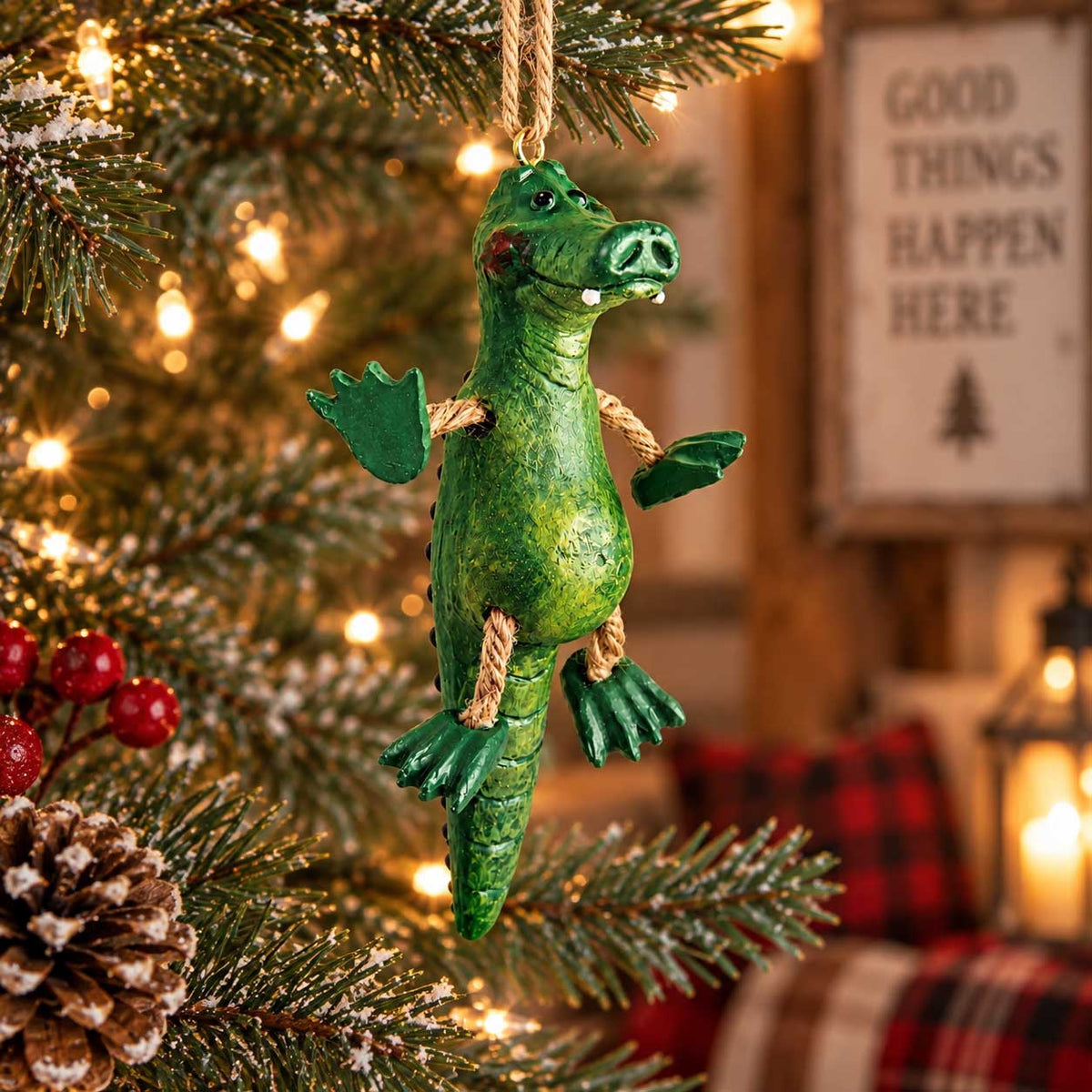 Alligator Ornament | Bert Anderson Collection