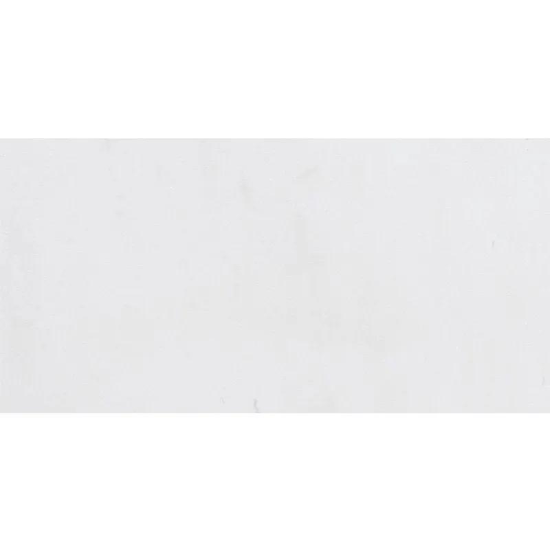 Alpina White Polished Marble Tiles 12x24