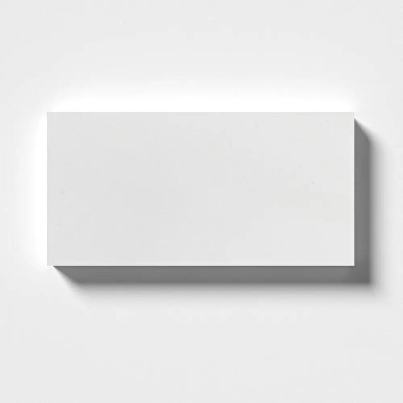 Alpina White Polished Marble Tiles 2 3/4x5 1/2
