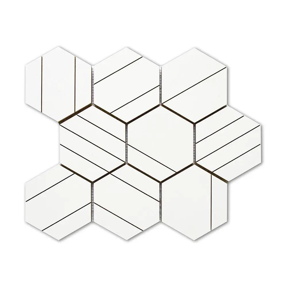 Alpine Polished Craft Hexagon Mos