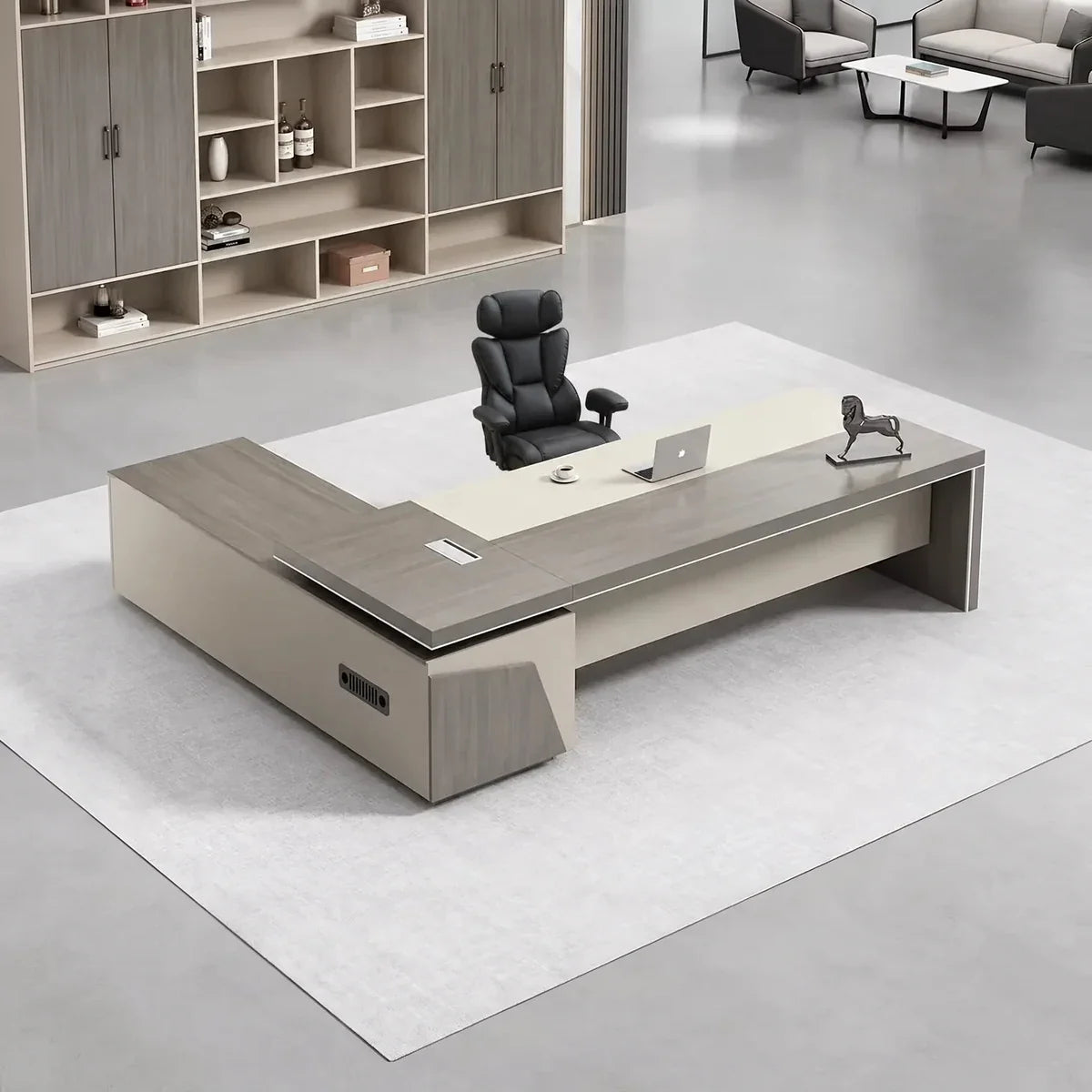 Altair · Modern L-Shaped Executive Desk