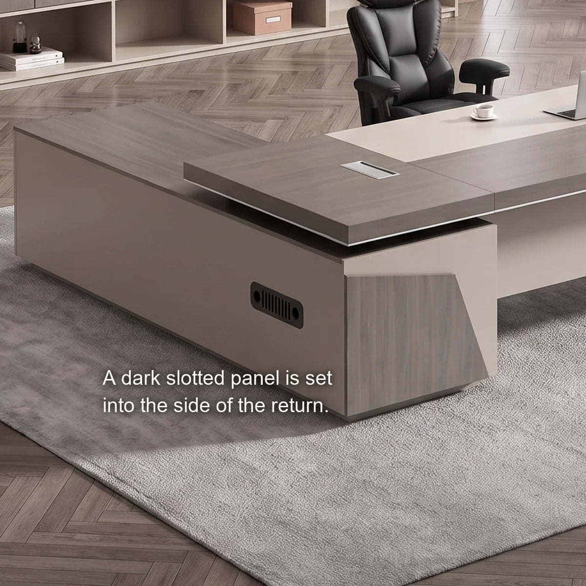 Altair · Modern L-Shaped Executive Desk