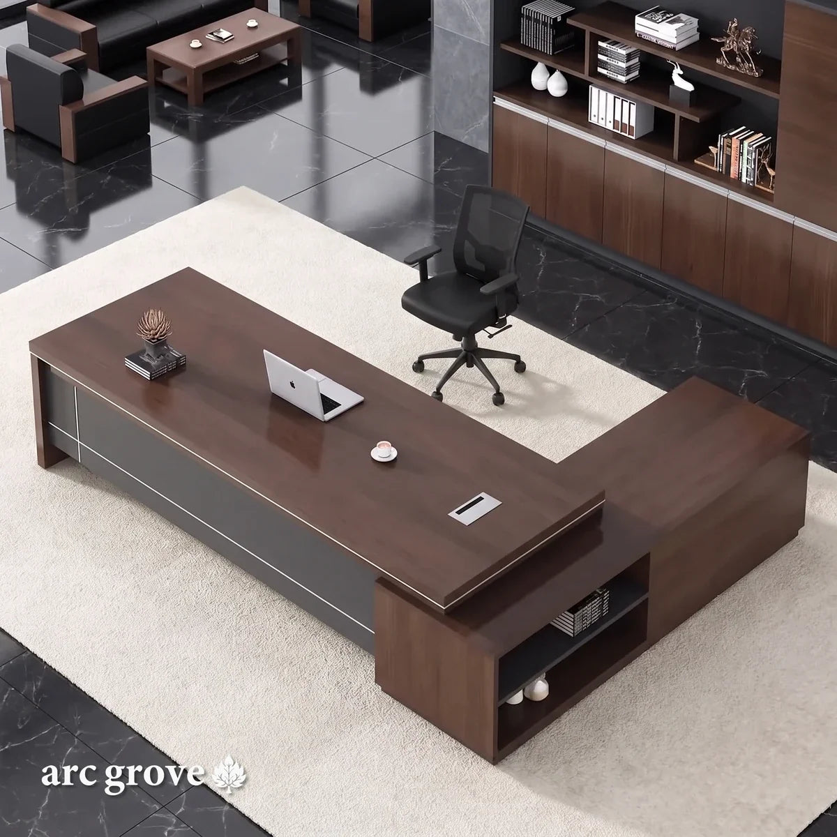 Altona · Modern L-Shaped Executive Desk