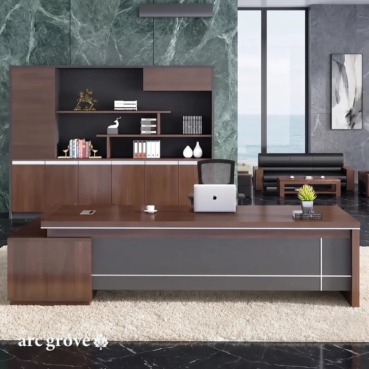 Altona · Modern L-Shaped Executive Desk