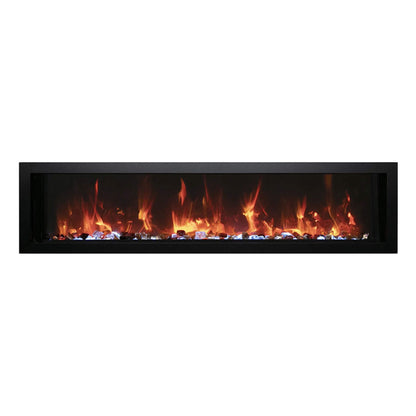 Amantii Panorama BI Extra Slim 60-Inch Smart Electric Fireplace [BI-60-XTRASLIM] (SAK59128)
