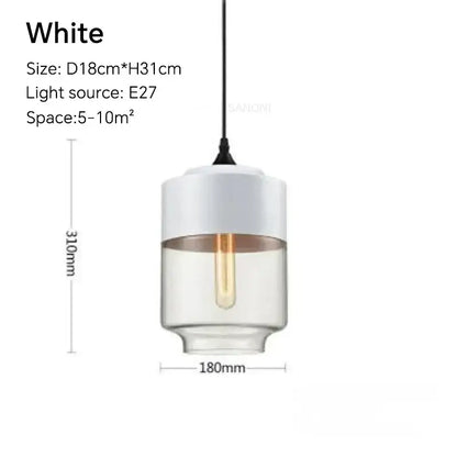 Amber glass and natural wood pendant light fixture for dining room