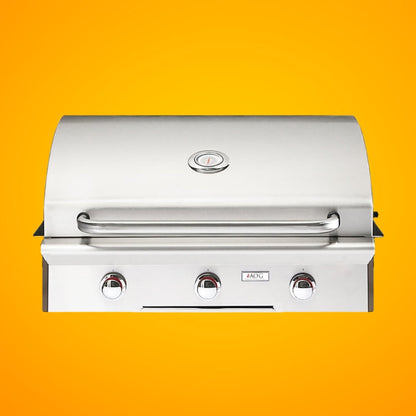 American Outdoor Grill L-Series 30-Inch 3-Burner Built-In Natural Gas Grill [30NBL-00SP] (SAK02335)