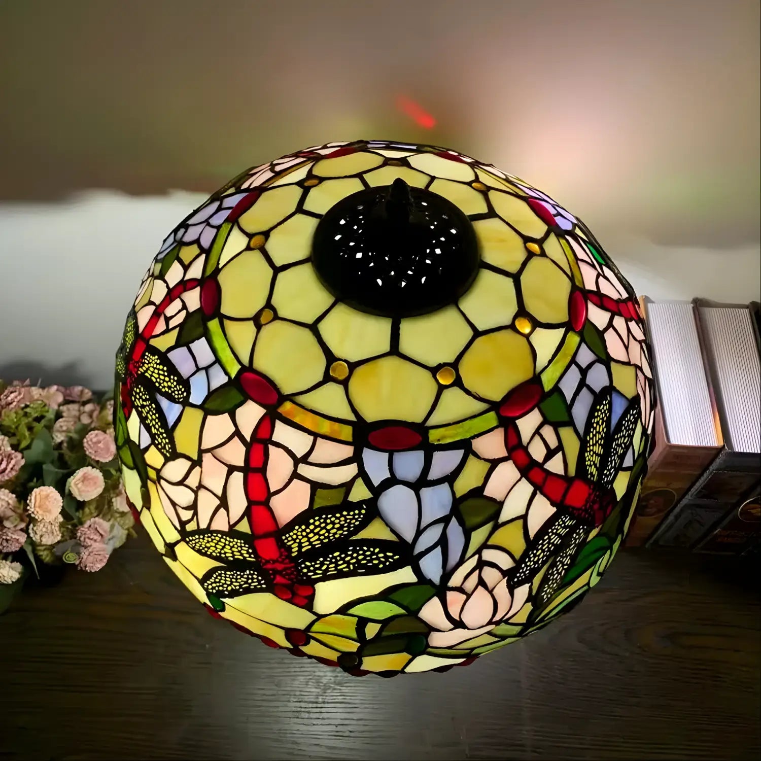 American Glass Tiffany-Style Lamp | Tabletop