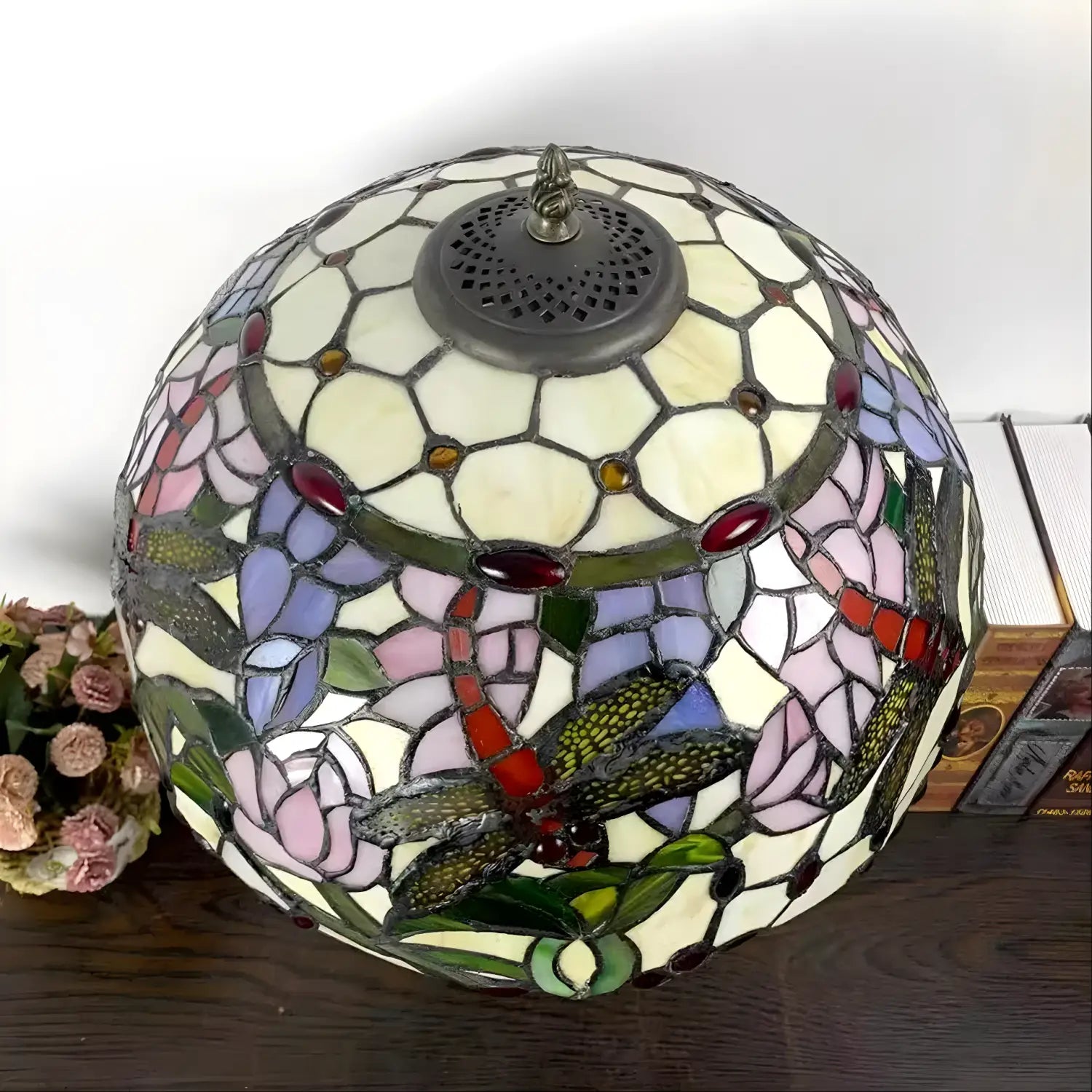 American Glass Tiffany-Style Lamp | Tabletop