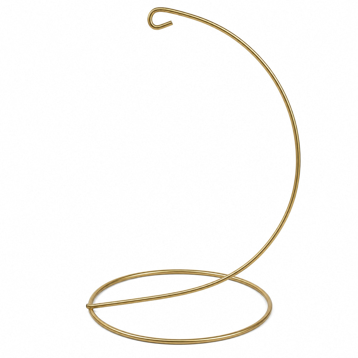 Open Frame Gold Metal Ornament Display Stand 9.2 Inches (Poland)