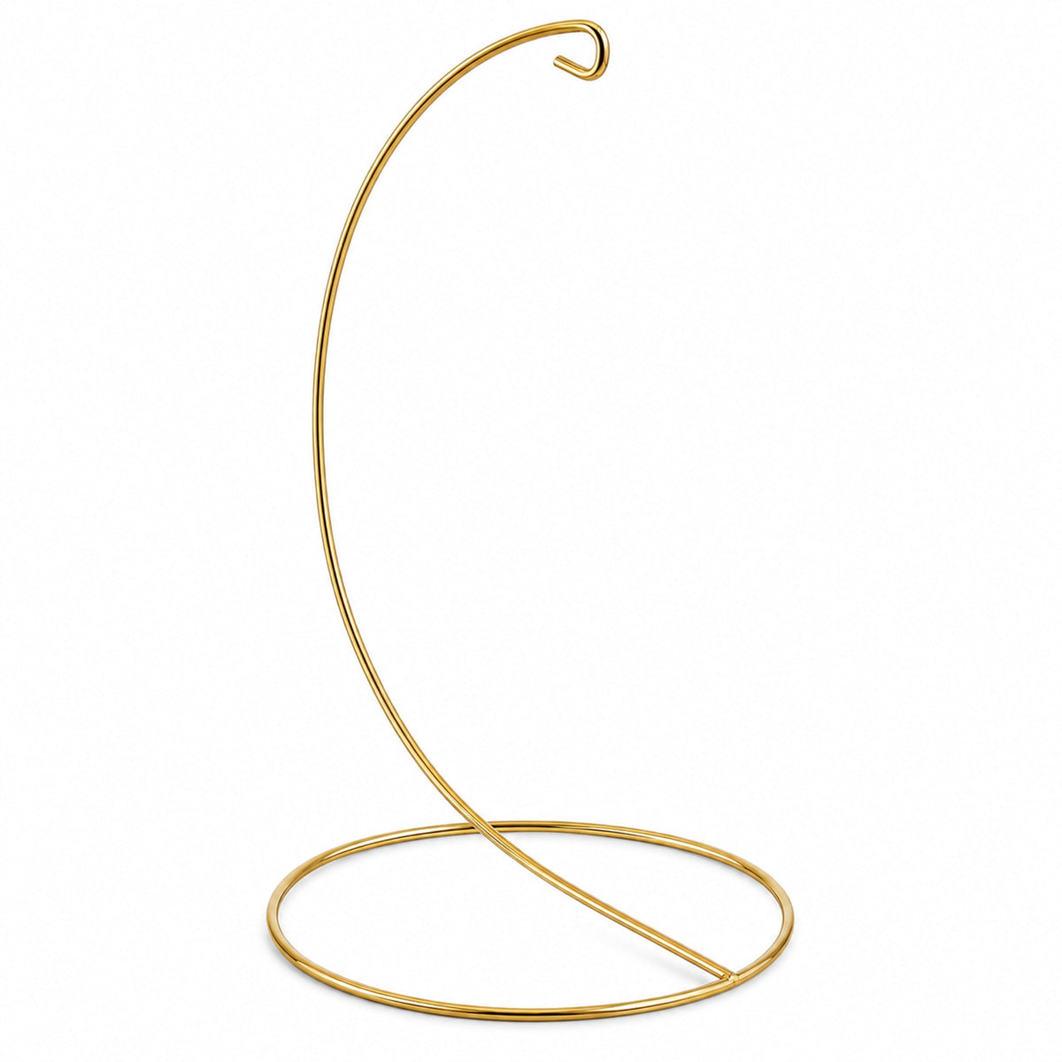 Open Frame Gold Metal Ornament Display Stand 9.2 Inches (Poland)