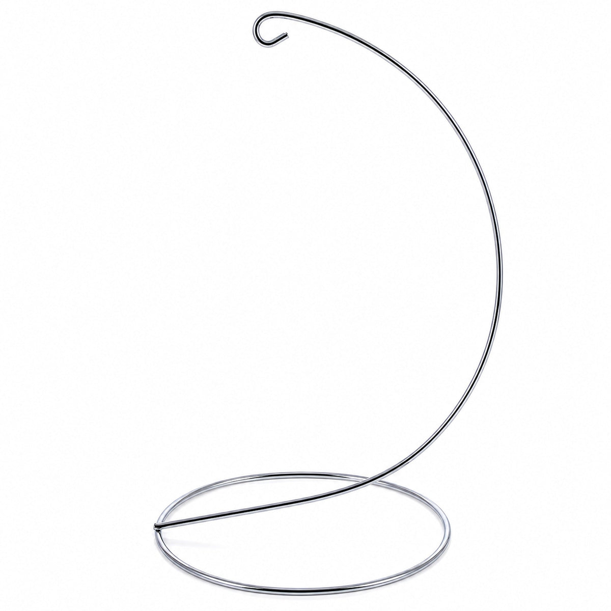 Open Frame Silver Metal Ornament Display Stand 9.2 Inches (Poland)