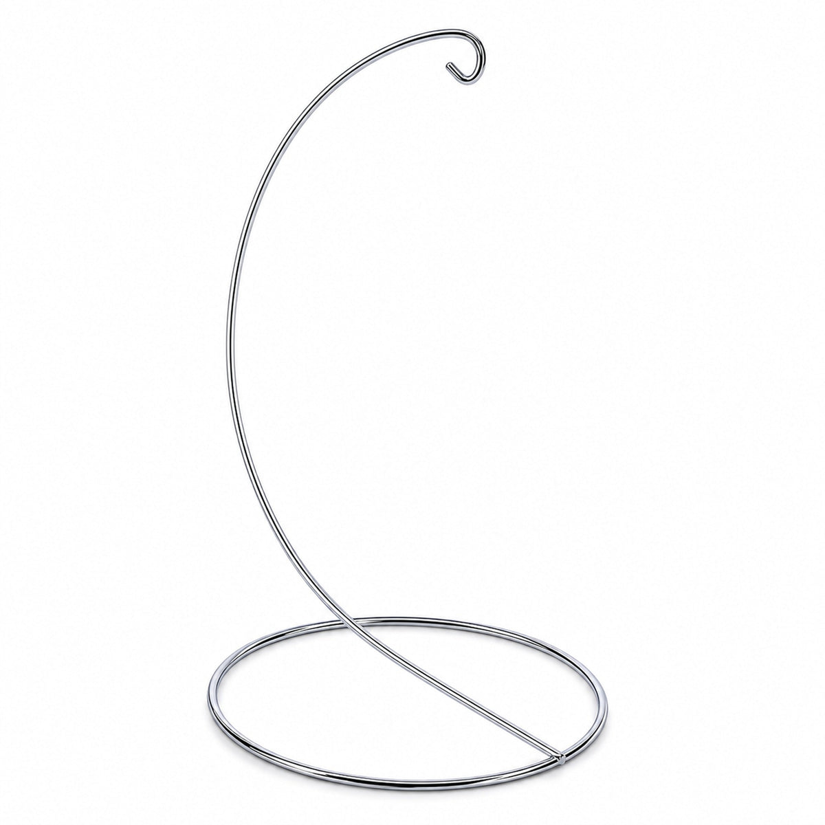 Open Frame Silver Metal Ornament Display Stand 9.2 Inches (Poland)