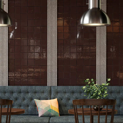 Terra Firma Glossy Zellige Tiles 4x4