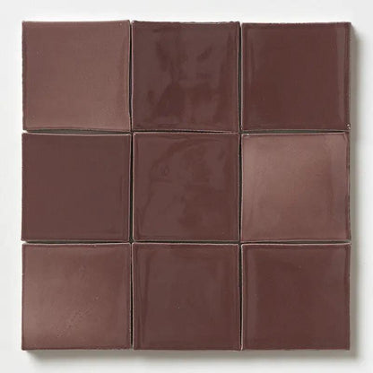 Terra Firma Glossy Zellige Tiles 4x4