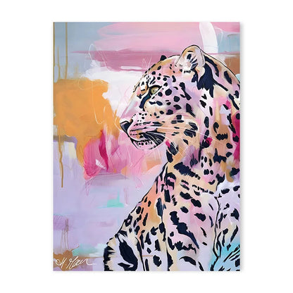 DecorBites™ Animal Canvas Wall Art: Tiger, Zebra, Cat
