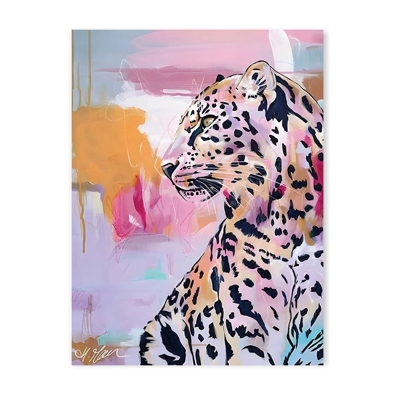 DecorBites™ Animal Print Canvas Art for Bathroom & Living Room