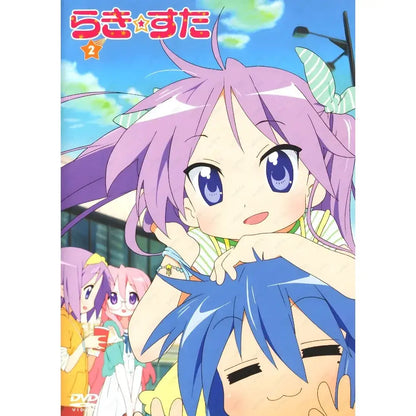 Lucky star anime girl poster waterproof bedroom wall decor