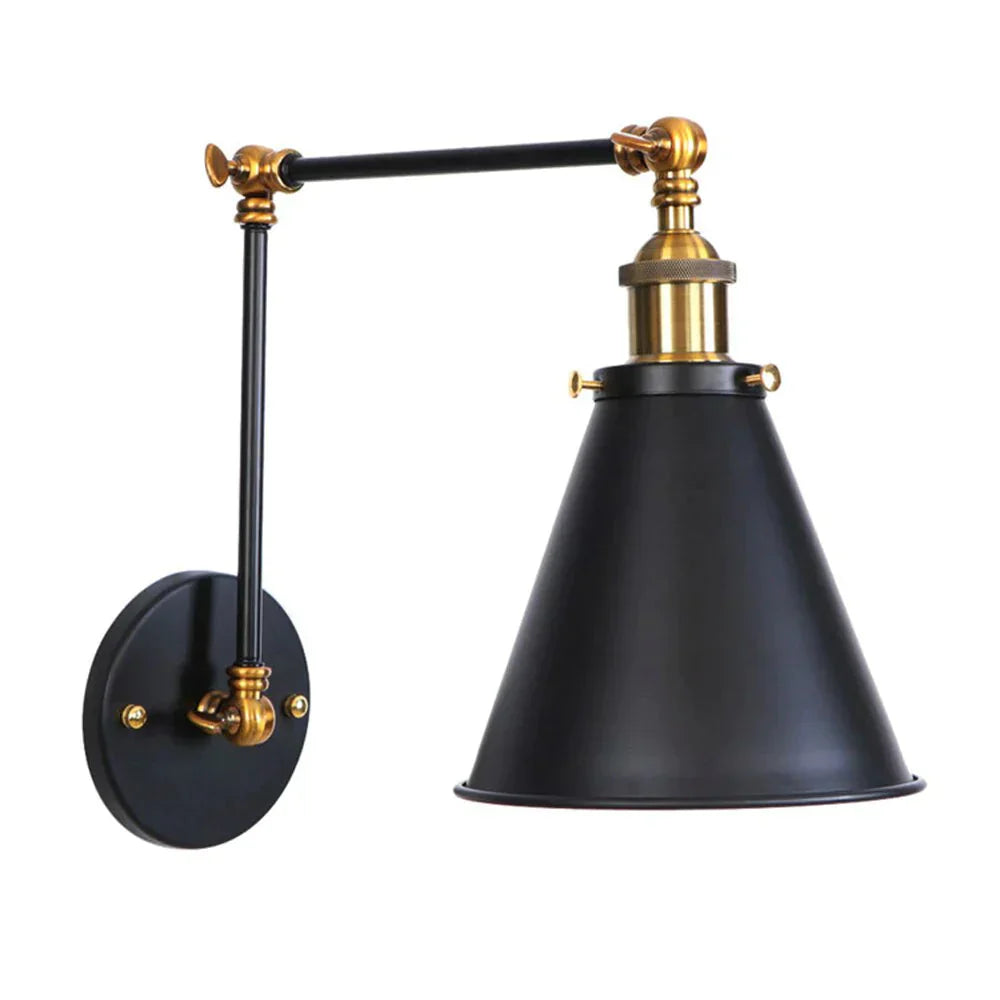 DecorBites™ Antique Adjustable Wall Lamp Sconce Black Copper
