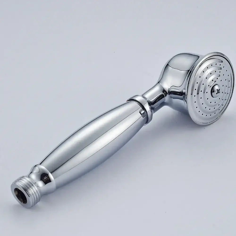 Antique brass and chrome hand shower head bathroom sprayer