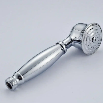 Antique brass and chrome hand shower head bathroom sprayer