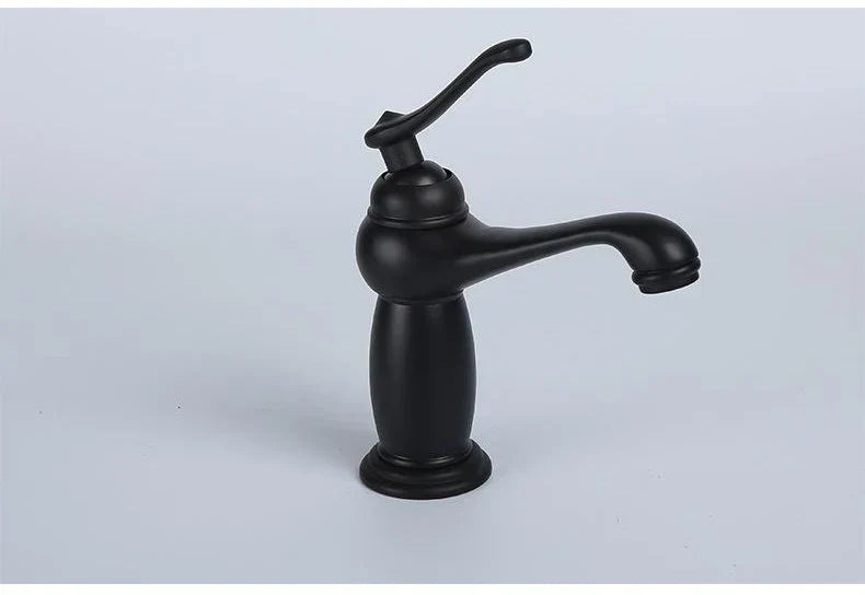 DecorBites™ Antique Bronze Bathroom Faucet Single Handle Mixer