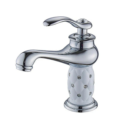 DecorBites™ Antique Bronze Bathroom Faucet Single Handle Mixer