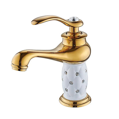 DecorBites™ Antique Bronze Bathroom Faucet Single Handle Mixer