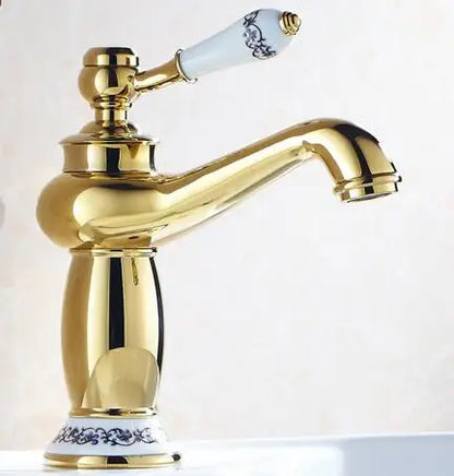 DecorBites™ Antique Bronze Bathroom Faucet Single Handle Mixer