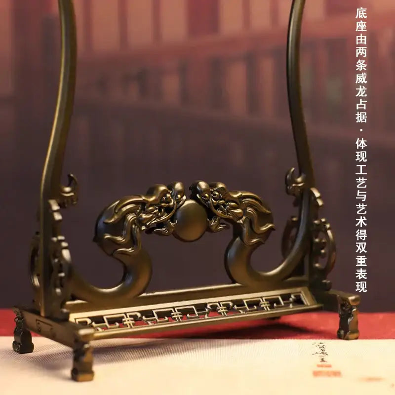 Antique bronze dragon alloy incense burner living room zen decor