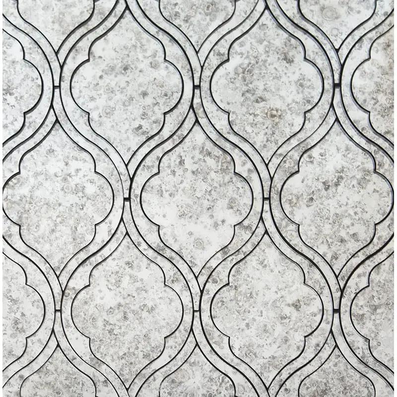 Antique Mirror Helena Glass Mosaics 11 13/16x19 15/32