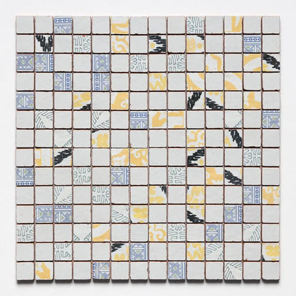 Rustic Blend Multifinish 2x2 Glazed Terracotta Mosaics 12x12