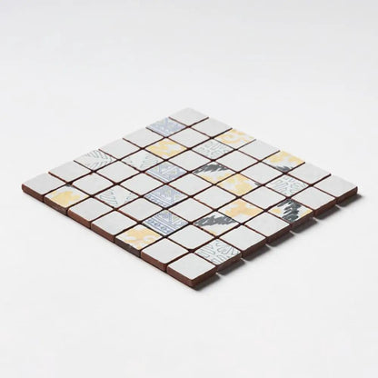 Rustic Blend Multifinish 2x2 Glazed Terracotta Mosaics 12x12