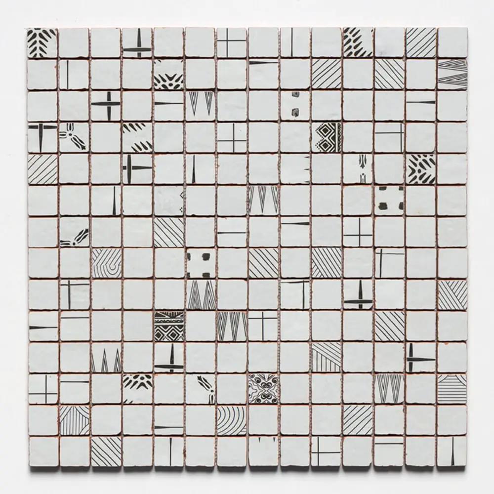 Rustic Blend Multifinish 2x2 Glazed Terracotta Mosaics 12x12
