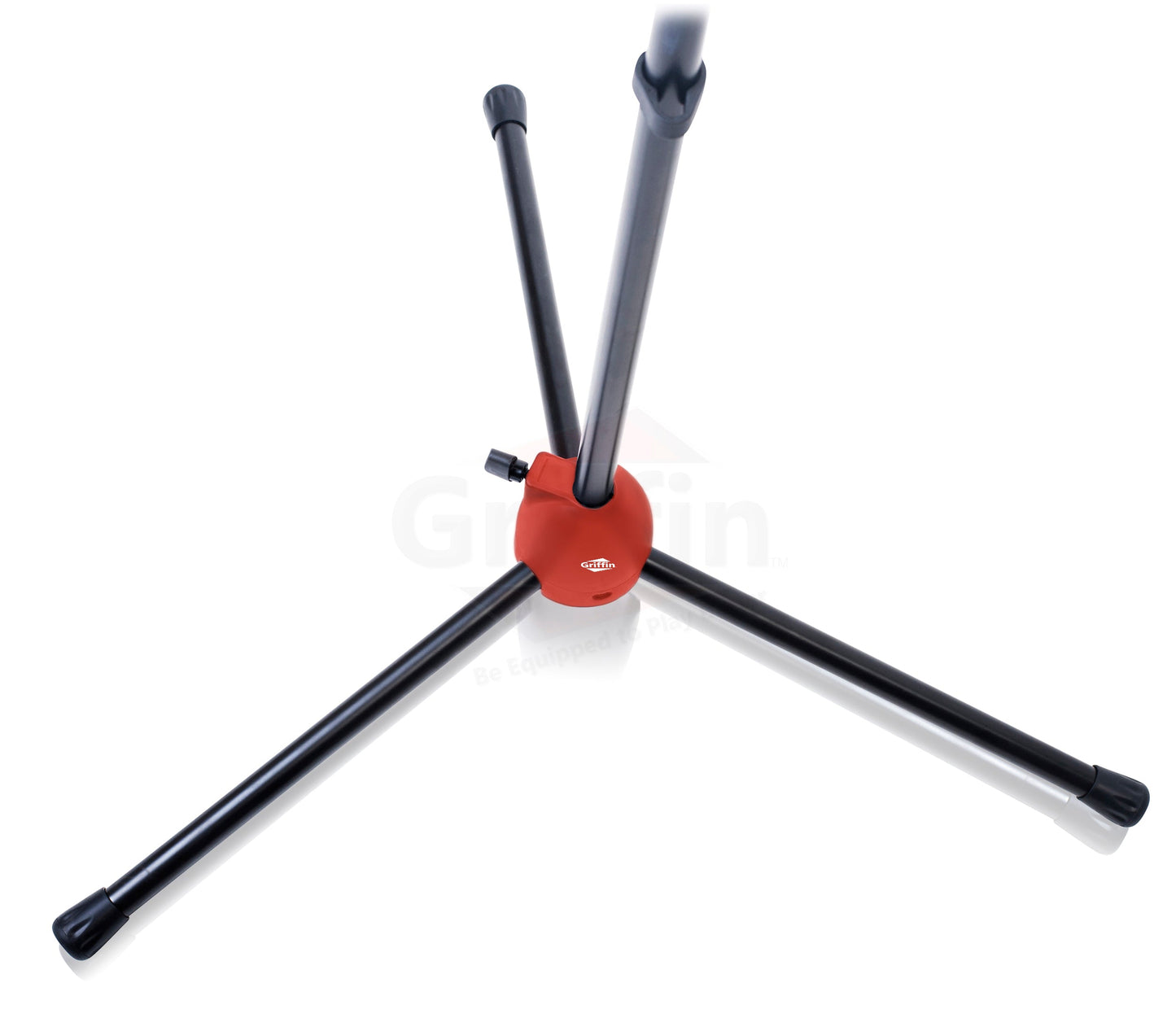 Microphone Stand by GRIFFIN with Telescoping Boom and Mic Clip Package | Portable with Collapsible Legs & Removable Arm | Tripod Premium Quality for Studio, Karaoke, DJ Live Performances, Conferences