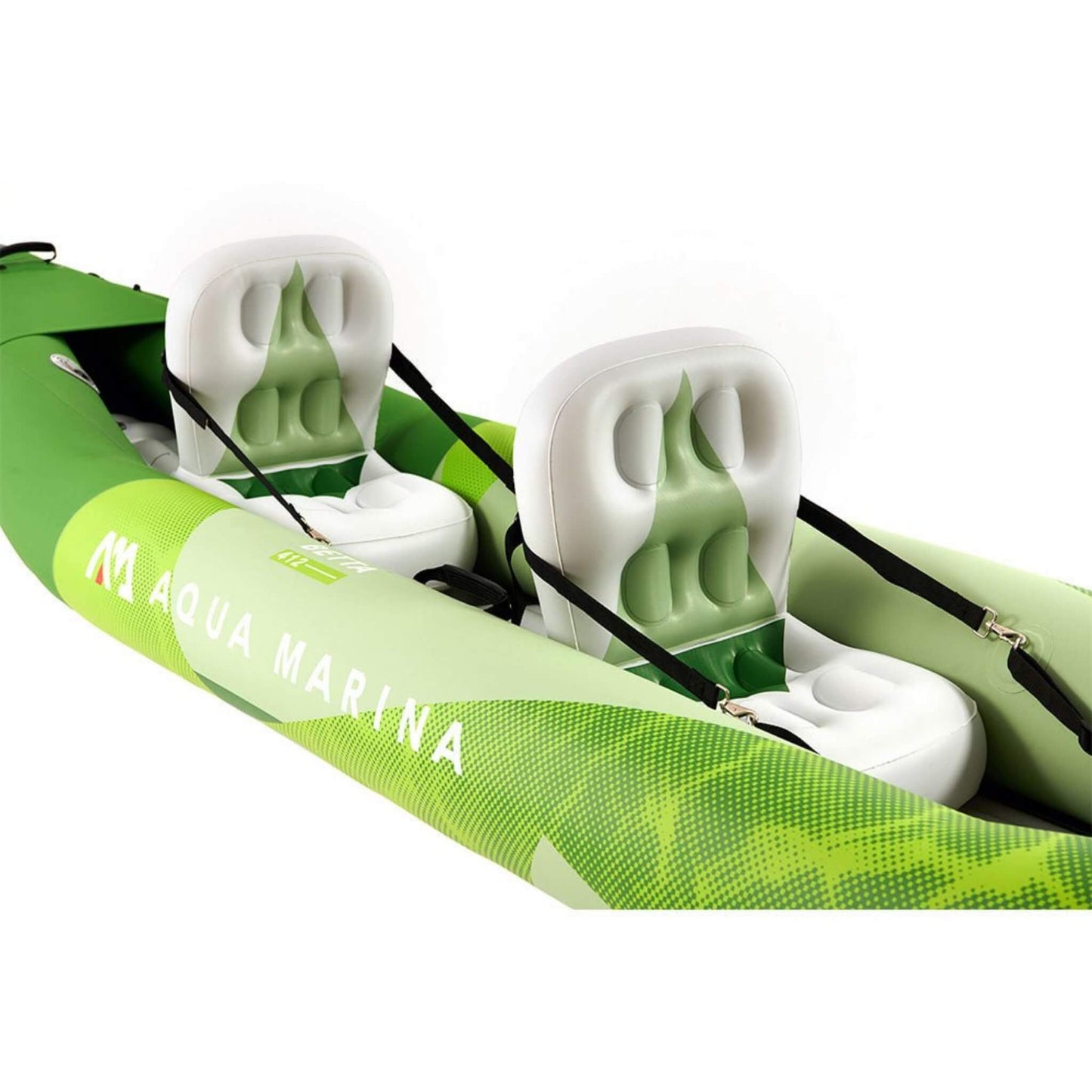 Aqua Marina Betta 2-Person Inflatable Recreational Kayak With Paddles, 14FT [BE-412] (SAK01375)