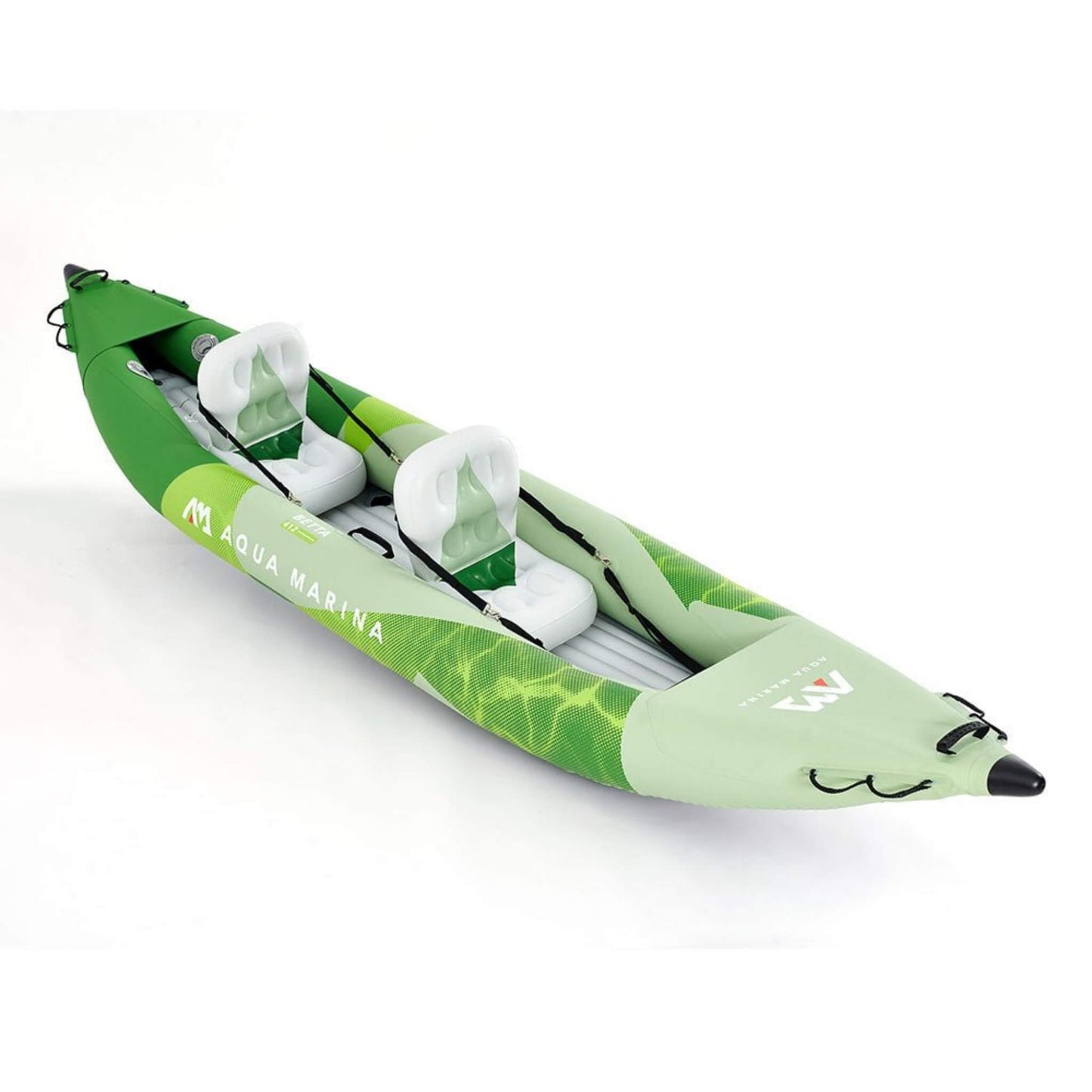 Aqua Marina Betta 2-Person Inflatable Recreational Kayak With Paddles, 14FT [BE-412] (SAK01375)