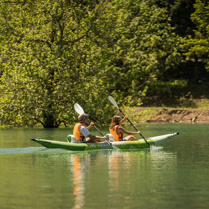 Aqua Marina Betta 2-Person Inflatable Recreational Kayak With Paddles, 14FT [BE-412] (SAK01375)