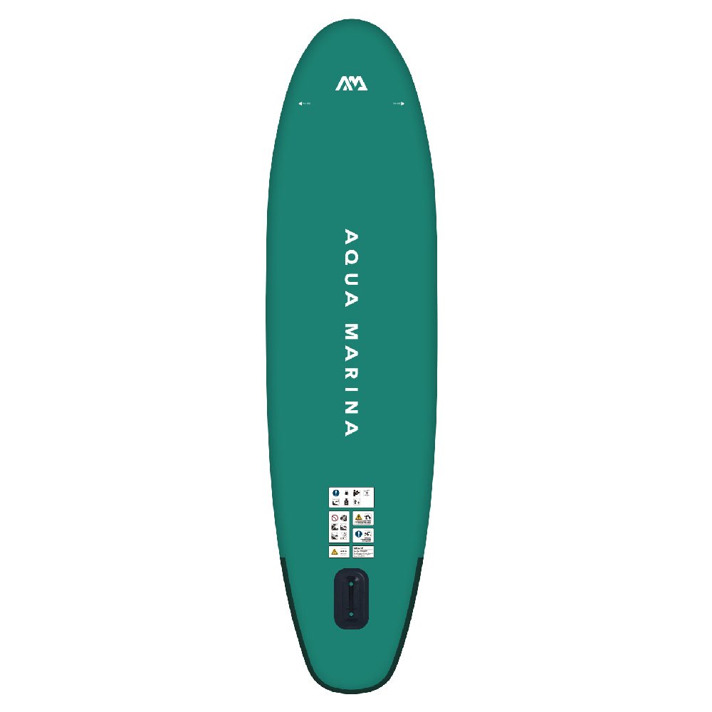 Aqua Marina Breeze Green Compact Inflatable SUP With Drop Stitch Light Technology, 9FT [BT-23BRP] (SAK68745)