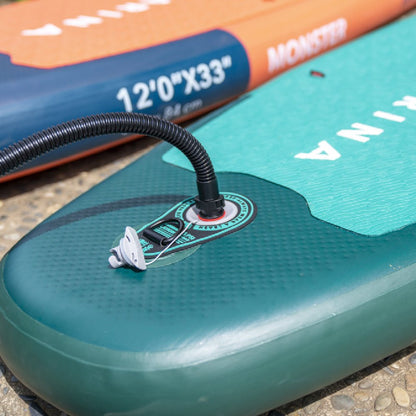 Aqua Marina Breeze Green Compact Inflatable SUP With Drop Stitch Light Technology, 9FT [BT-23BRP] (SAK68745)