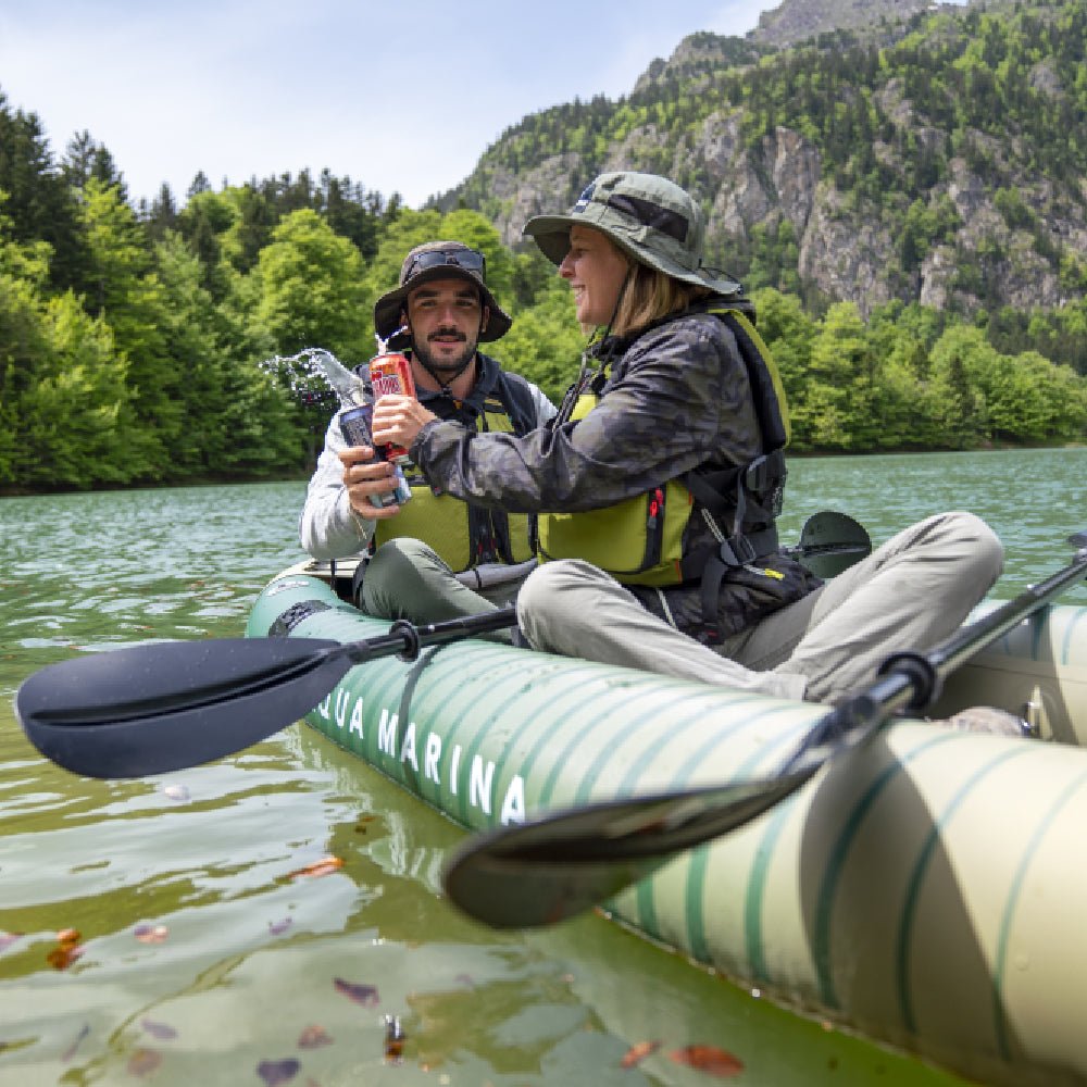 Aqua Marina Caliber Angling Kayak With Foldable Fishing Seat, 13FT [CA-398] (SAK23467)