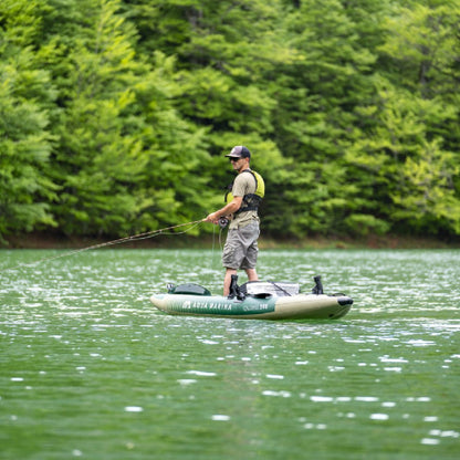 Aqua Marina Caliber Angling Kayak With Foldable Fishing Seat, 13FT [CA-398] (SAK23467)