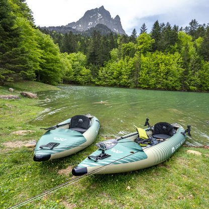 Aqua Marina Caliber Angling Kayak With Foldable Fishing Seat, 13FT [CA-398] (SAK23467)