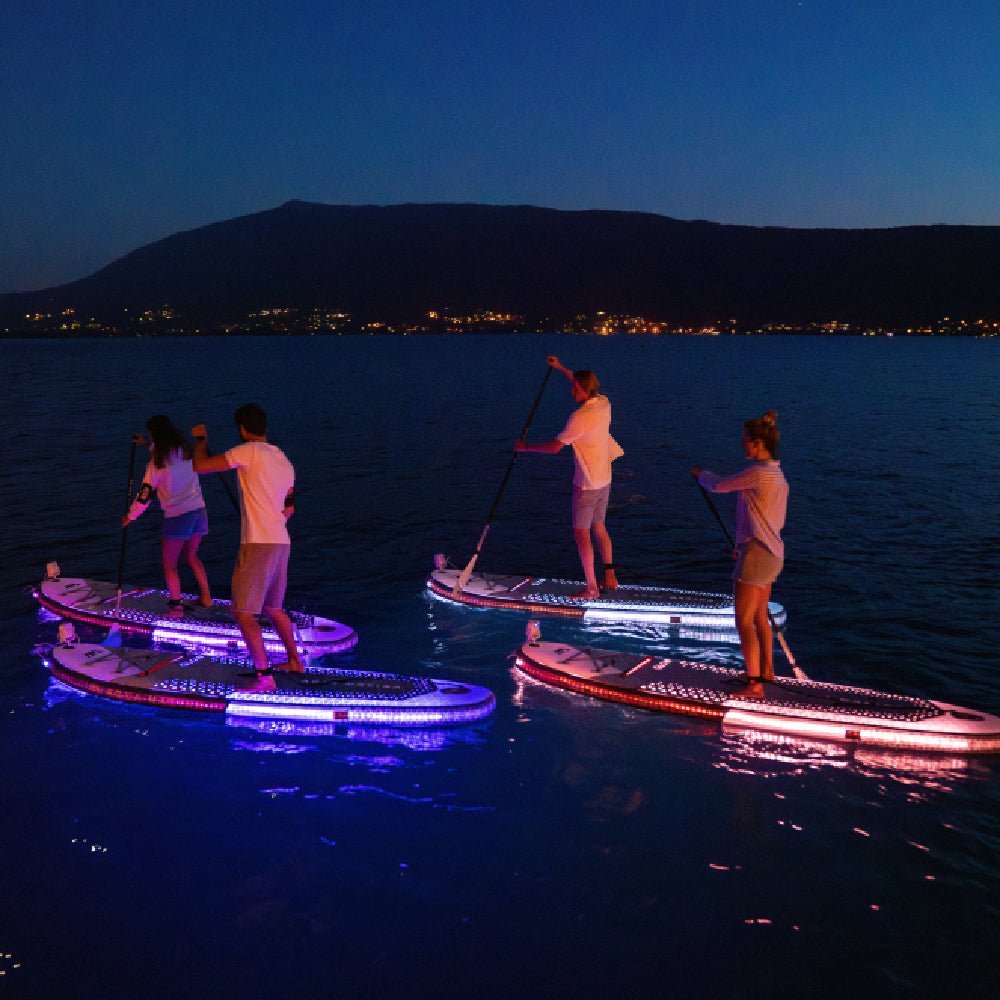 Aqua Marina Glow All Around ISUP With Ambient Light System And Safety Leash, 10FT [BT-24GL] (SAK48269)