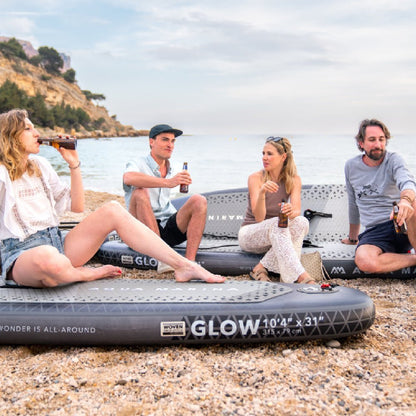 Aqua Marina Glow All Around ISUP With Ambient Light System And Safety Leash, 10FT [BT-24GL] (SAK48269)