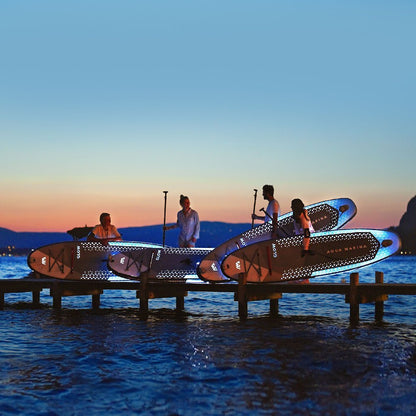 Aqua Marina Glow All Around ISUP With Ambient Light System And Safety Leash, 10FT [BT-24GL] (SAK48269)